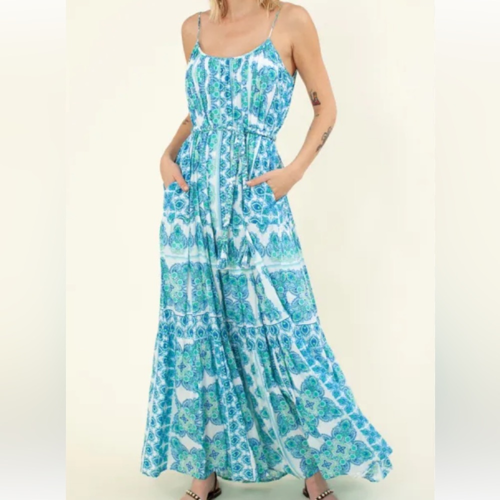 Hale Bob Los Angeles Bala Maxi Dress szL